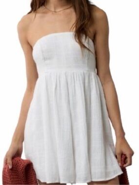 AE Tie Back Babydoll Romper w/ removable straps